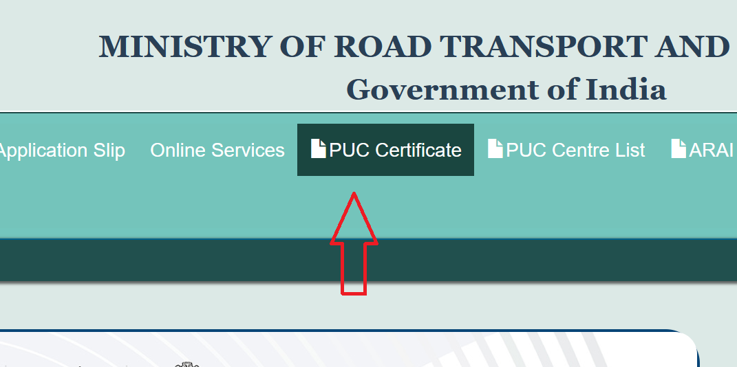 PUC Certificate
