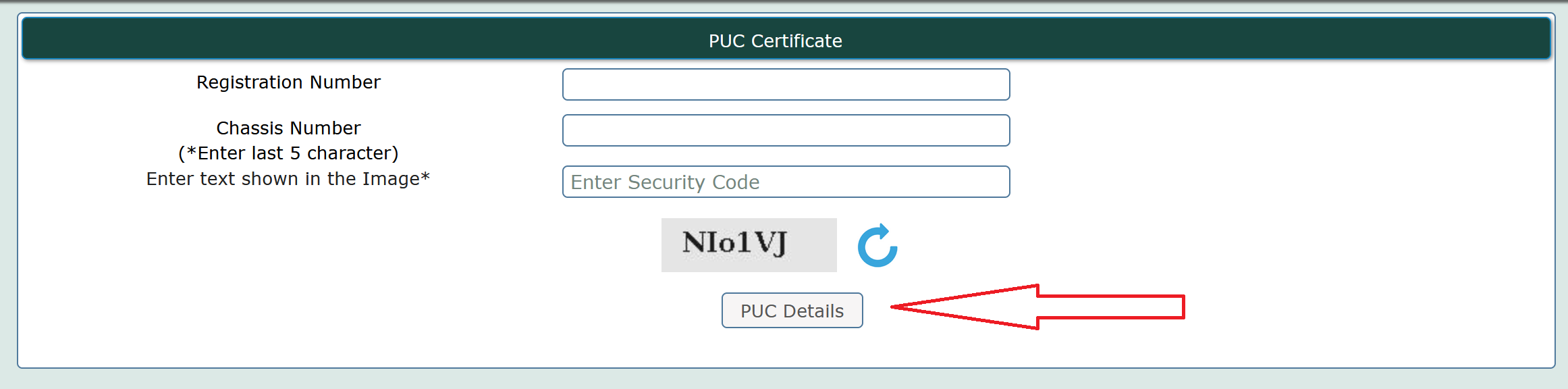 print or status of PUCC